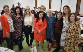 Dr Fíodhna Gardiner-Hyland, TEAL Project Leader & Dr Ann Higgins, Co Ordinator of the TED Project at MIC, pictured with representatives from the eight Limerick schools who will participate in the TEAL project.