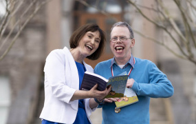 MIC lecturer Dr Fionnuala Tynan launches book to support learners with Williams Syndrome. (Photo by Don Moloney)